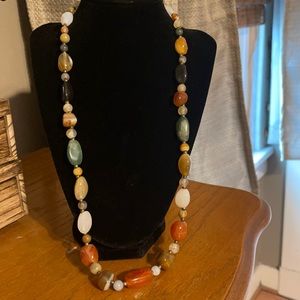 Gemstone necklace